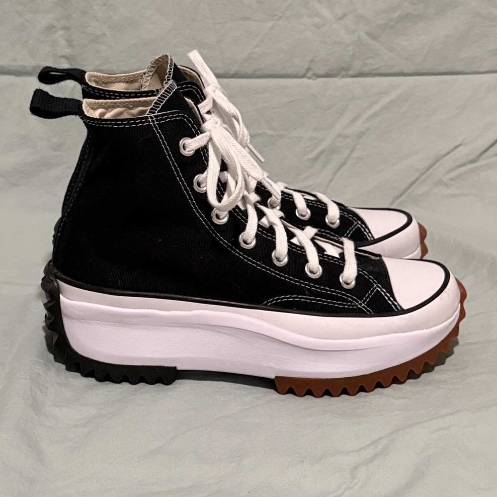 Converse All Star Platform High-Top canvas Sneakers Sz 7